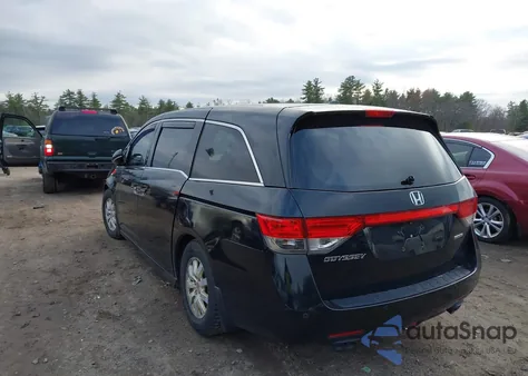 2014 Honda Odyssey Touring/Touring Elite из США, поврежденный, VIN 5FNRL5H95EB037441